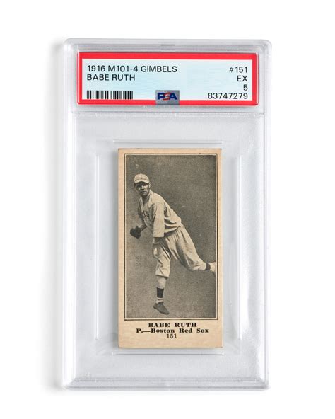Scarce Babe Ruth Department Store Rookie Card Expected To Fetch At Auction Hobby