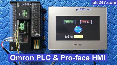 HMI Proface PLC Omron RS232 Connection Plc247