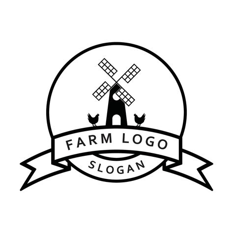 Farm Logo Landwirtschafts Logo Vektor Mit Slogan Vorlage 16277974