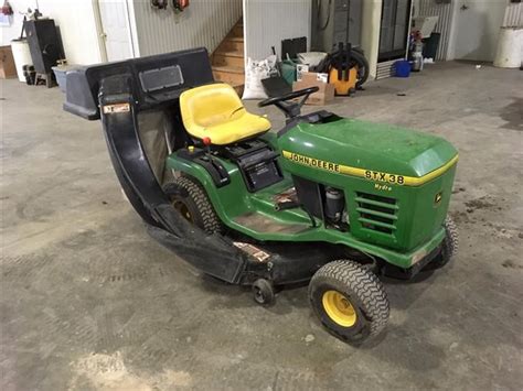 John Deere STX 38 Hydro Riding Lawn Tractor With Bagger BigIron Auctions