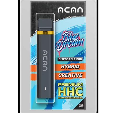 ACAN Gold Vape Blue Dream Premium HHC 1ml CBD Vape