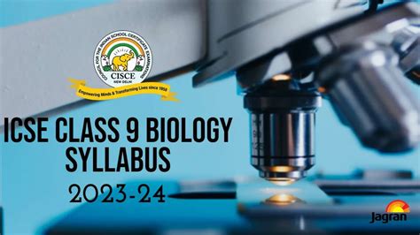 Icse Class 9 Biology Syllabus 2023 2024 Download Unit Wise Class 9th