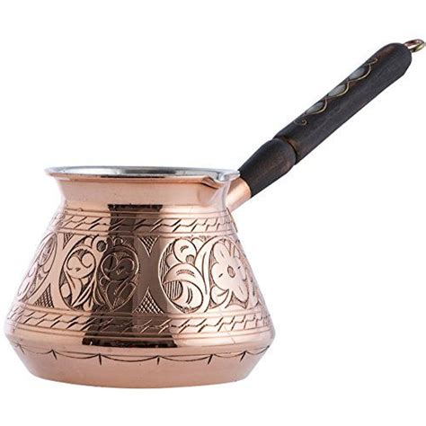 Copperbull Thickest Solid Hammered Copper Turkish Greek Arabic Coffee