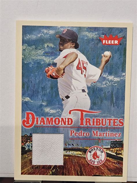 2005 Fleer Tradition Diamond Tributes Materials Pedro Martinez DT PM EBay