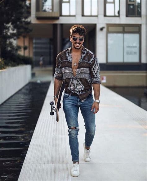 Ideas De Moda Con Jeans Para Hombres Aufloria Stylish Street