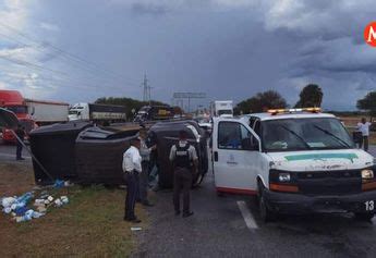 Choque Y Volcadura En Carretera Victoria Matamoros Deja Heridos Grupo