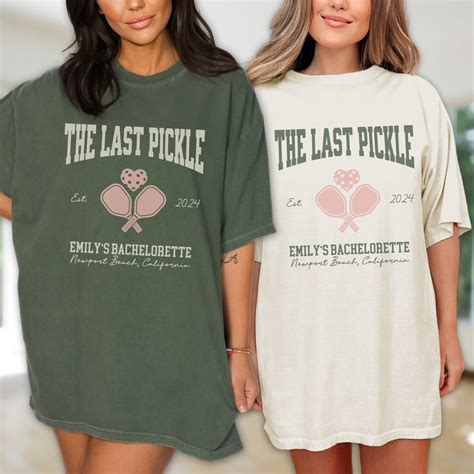 Funny Pickleball Bachelorette Party Shirts Custom Coquette Pickleball