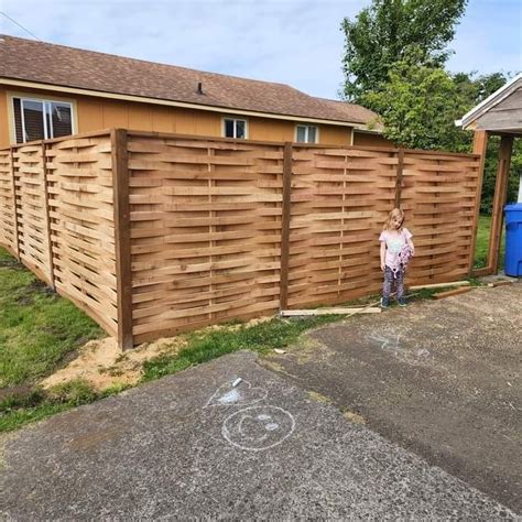 Cider And Pressure Treated 4x4 And 2x4 London Cabine The Fence Total 50