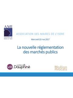 La nouvelle réglementation des marchés publics la nouvelle r 233