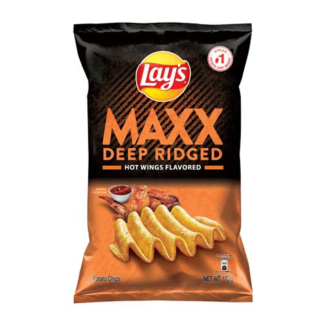 Lay S Maxx Hot Wings Potato Chips 170g Shopee Singapore