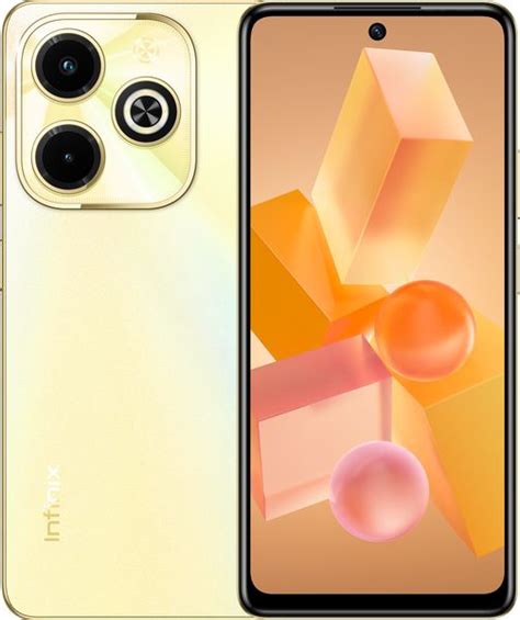 Смартфон Infinix Infinix X6528B Hot 40i 128Gb 8Gb золотистый моноблок