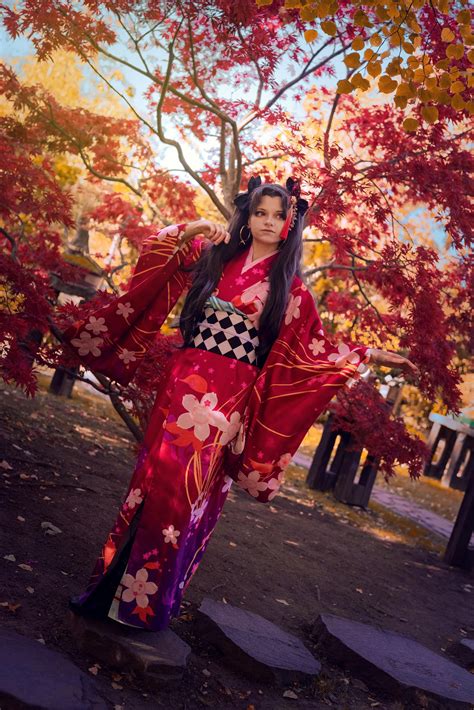 Ishtar FGO kimono cosplay by KayaKirkland on DeviantArt