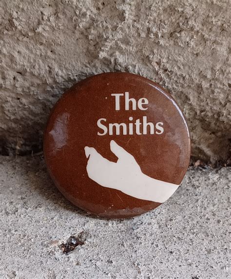 Simple But Striking 80s The Smiths Pin A Rare One Rvintagepins