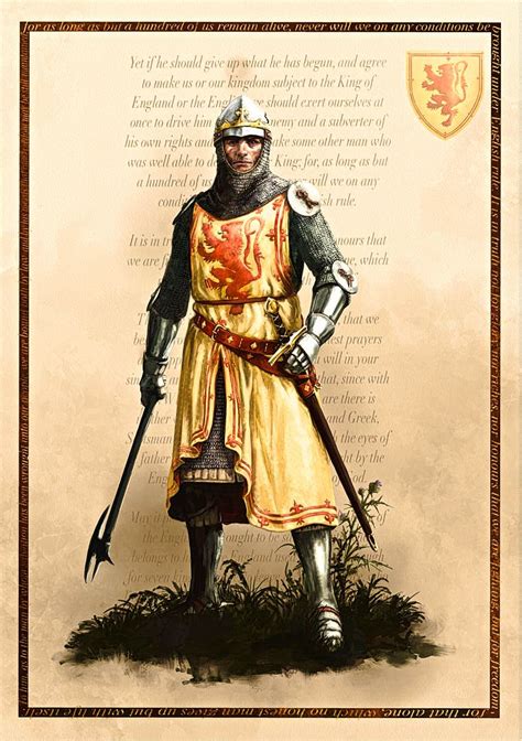 King Robert Bruce Artist David Gallagher Scottish Warrior Medieval