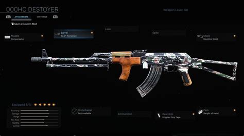 Call Of Duty Modern Warfare Best AK 47 Set Up YouTube