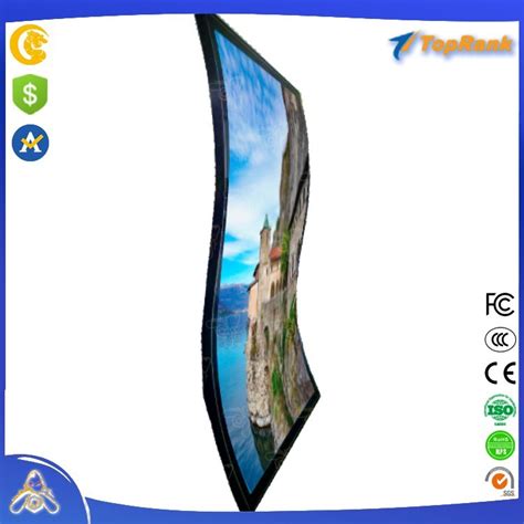 High Brightness K Inch S Curved Pcap Touchscreen X