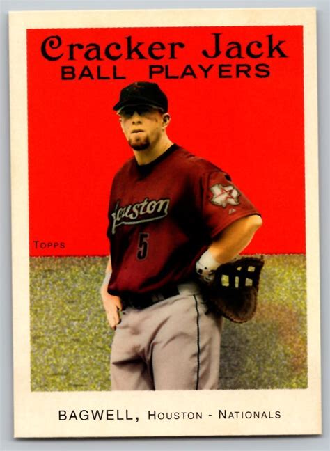 Topps Cracker Jack Jeff Bagwell Houston Astros Ebay