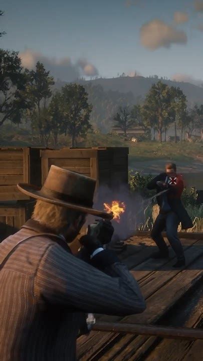 Gq5 Red Dead Redemption 2 Arthur Morgan Shootout With Litchfield Repeater Youtube