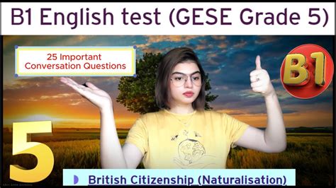 Full Test B English Test Gese Grade Selt British Citizenship