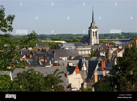 Town of Saumur,France Stock Photo - Alamy