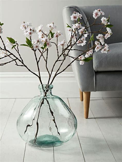 Glass Vase Decor Vases Decor Round Glass Vase