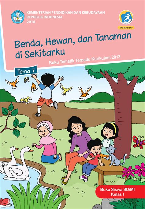 Buku Teks Tema 7 Benda Hewan Dan Tanaman Di Sekitarku Buku Siswa