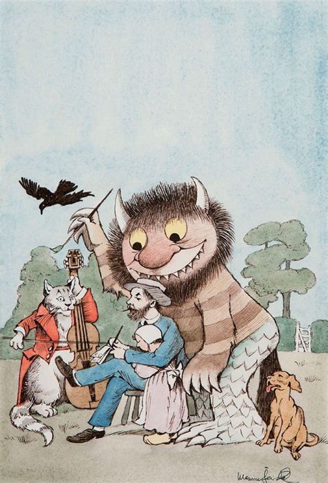 Original Art Maurice Sendak The Horn Book Magazine Poster Buffly