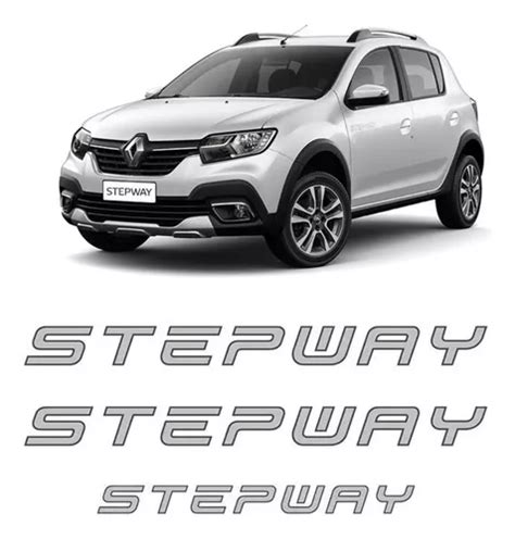 Kit De Pegatinas Con Emblema Para Renault Sandero Stepway Red 2012 14