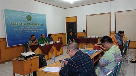 Rapat Kerja Tahunan Pascasarjana Um Palembang Program Pasca