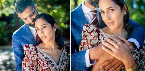 Mira Sethi did her own hair, makeup for California wedding