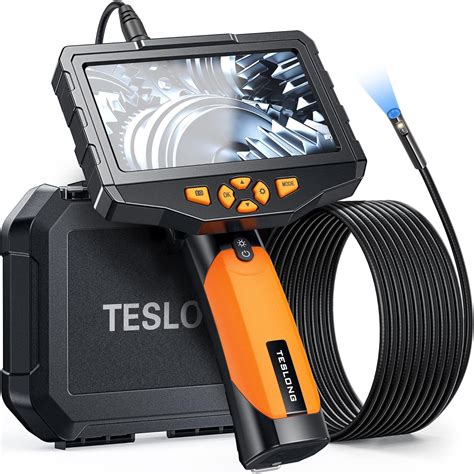 Dual Lens Endoscope Camera Teslong P Inspection Camera With Light