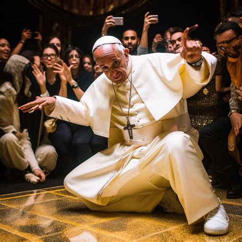 Inteligencia Artificial Imagina Al Papa Francisco Bailando Como Todo Un