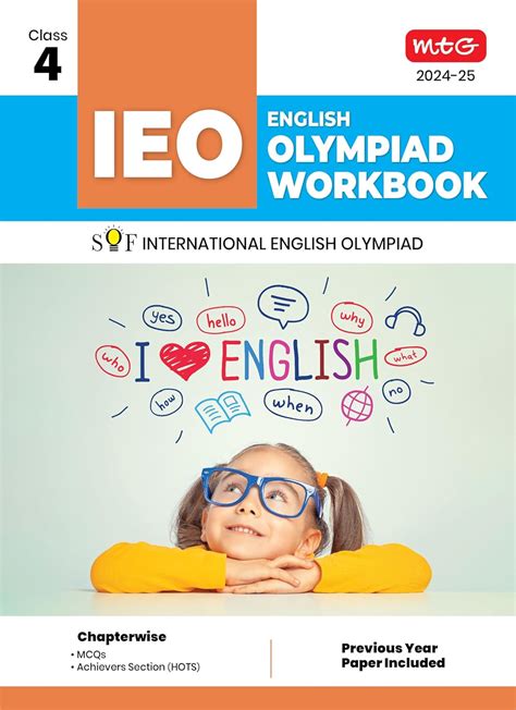 Buy Mtg International English Olympiad Ieo Workbook For Class 4