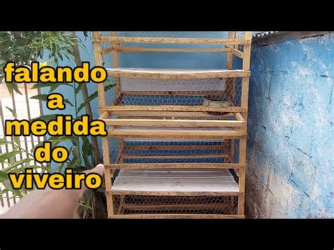 Como Fazer Um Viveiro Para Codorna E Falando A Medida Do Viveiro