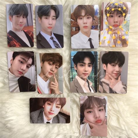 Jual Official X Fankit Photocard Seungwoo Wooseok Eunsang Junho Dohyon