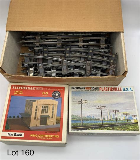 Vintage Model Train Tracks And Accessories