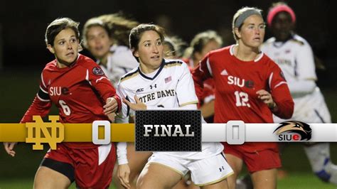 Top Moments Notre Dame Women S Soccer Vs SIUE YouTube