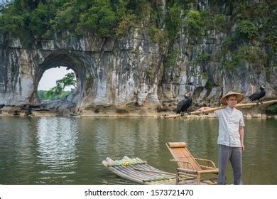 Guilin China August 2019 Tourist Holding Stock Photo 1573721470 ...