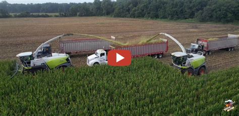 Mike Less Farmhand Mike 2022 Chopping Corn Silage At Windy Ridge