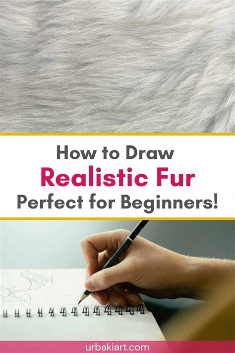 How To Draw Realistic Fur Perfect For Beginners Urbaki Art