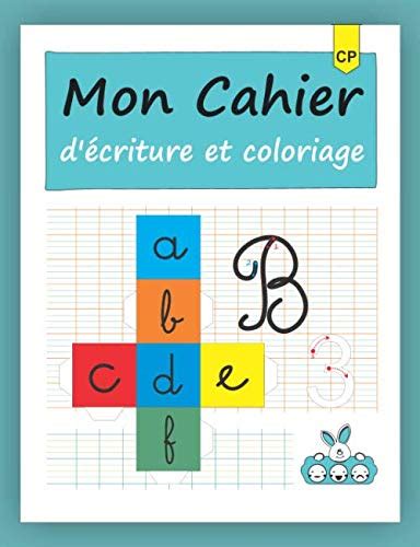 Buy Mon Cahier D écriture et coloriage Apprendre l alphabet et les