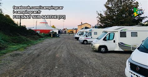 Fresnay Sur Sarthe Aire De Services Et De Stationnement Pour Camping