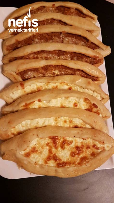 Kıymalı Ve Peynirli Mini Pide Nefis Yemek Tarifleri