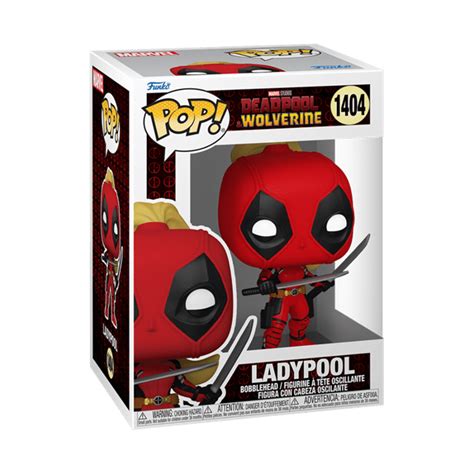 Ladypool 1404 Deadpool And Wolverine Funko Pop Vinyl Pop Vinyl Free Shipping Over £20 Hmv Store