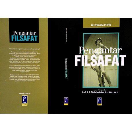 Jual Pengantar Filsafat Inu Kencana Syafiie Di Lapak Toko Buku Langka