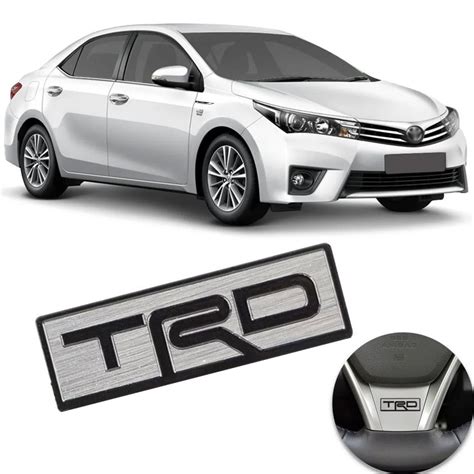 Emblema Toyota Trd Volante Corolla Etios Hilux Sw4 Rav4 Shopee Brasil