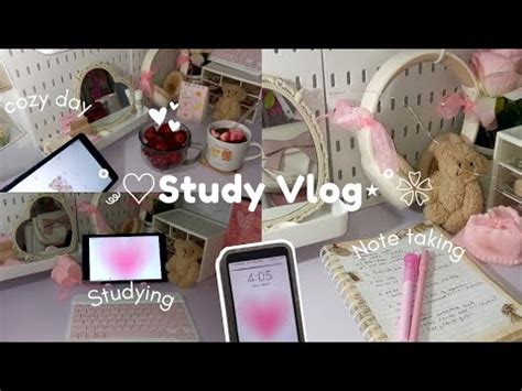 Study Vlog Am Morning Routine Being Productive Studying Lots Of