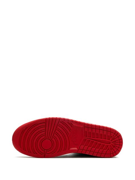 Jordan Jordan 1 Mid Bred Shadow Sneakers Black Farfetch