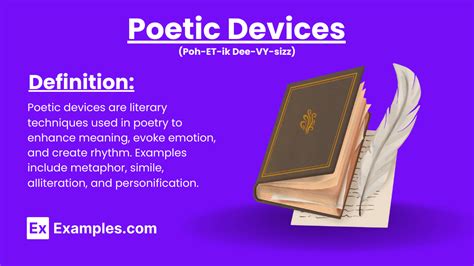 What Are The Poetic Devices In A Poem Sitedoct Org