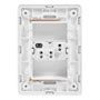 APAGADOR SENCILLO CON PLACA 250 VOLTS 10 AMPERES BLANCO The Home